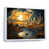 White Floater Framed