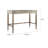 Elana Metal Base Writing Desk-1700124600