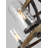 9-Light Dimmable Tiered Chandelier