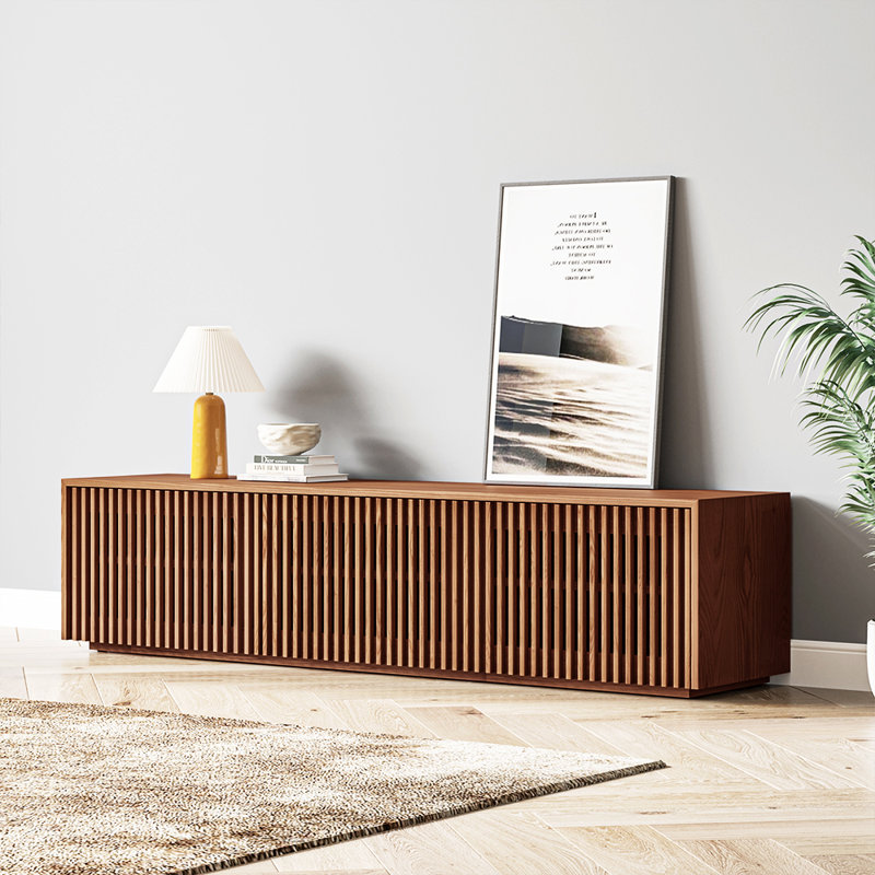 Hiramani Solid Wood TV Stand for TVs up to 88" | Wayfair