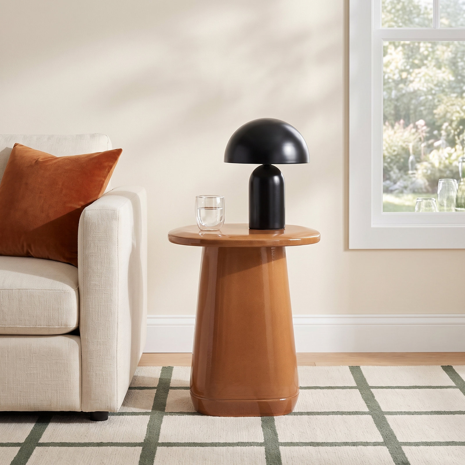 Kerri End Table, Brown