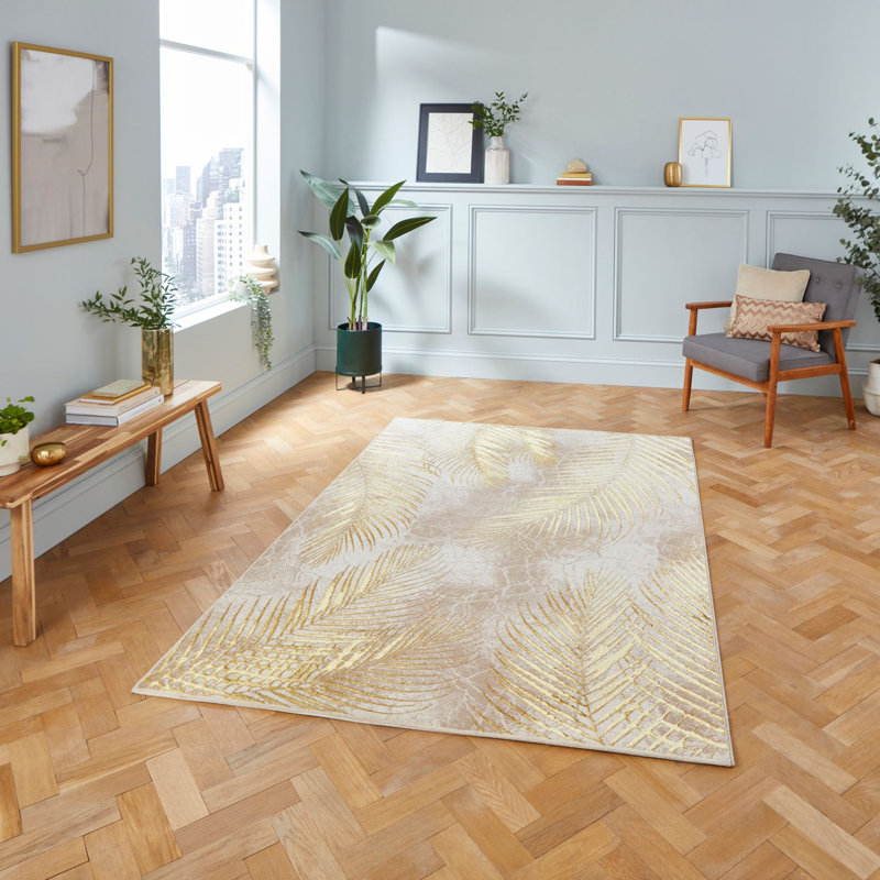Creation area rug Machine Woven Rectangle Beige, Rectangle 120 x 170cm