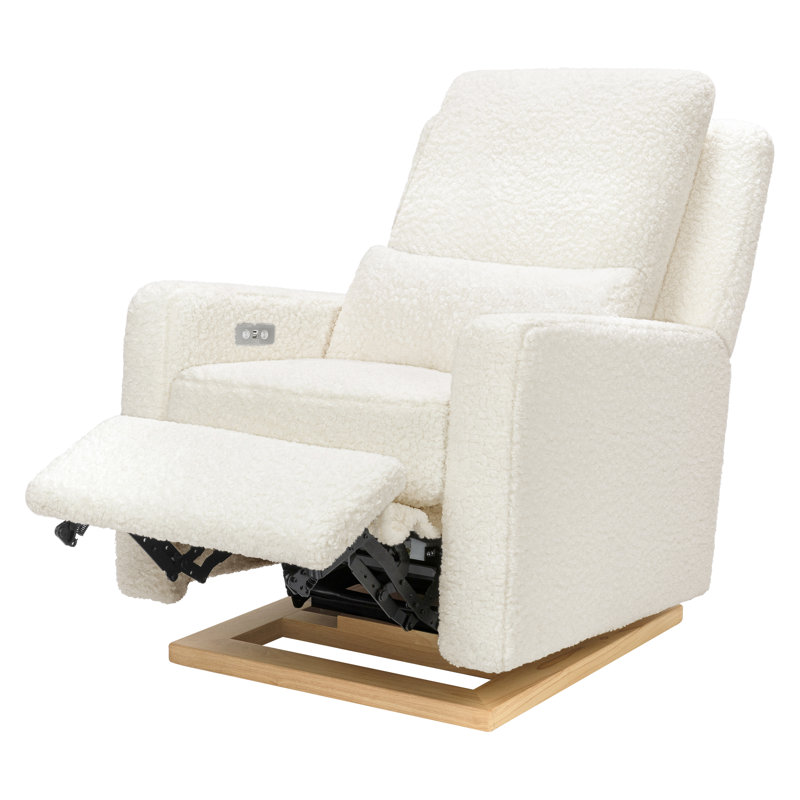 Sigi Electronic Recliner And Glider In Eco-Performance Fabric With USB Port | Water Repellent & Stain Resistant