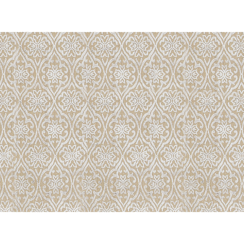Jakat Ikat Area Rug in Brown, Rectangle 9'9" x 13'9"