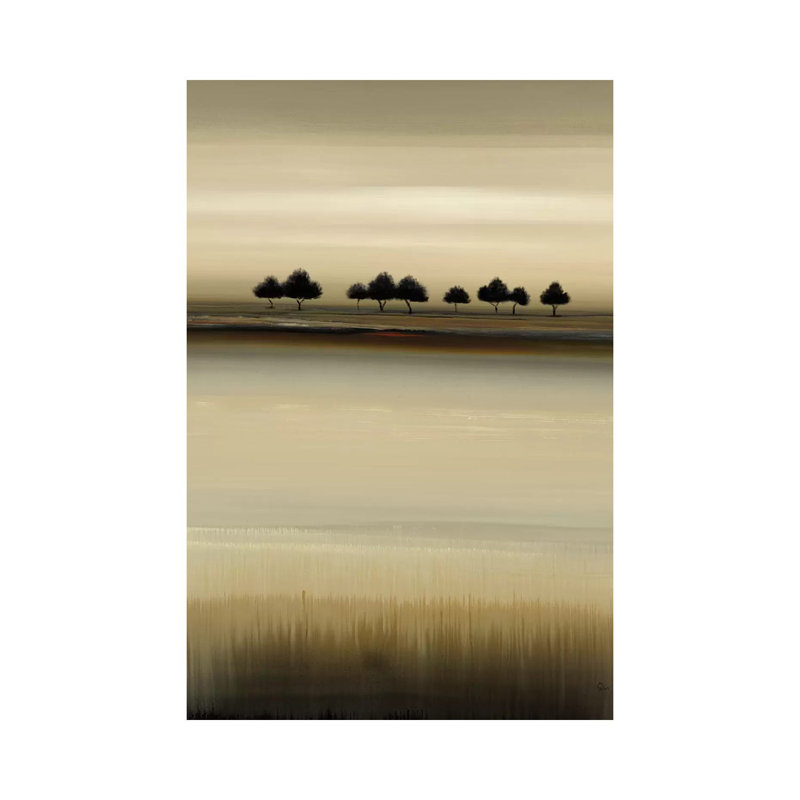 Treeline Expressions I by Lisa Ridgers - Wrapped Canvas Print, 30.48 cm H x 45.72 cm W