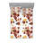 Microfiber Floral Sheet Set-105894248-105894250