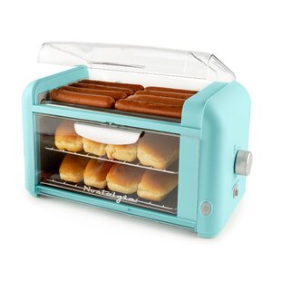 538W Hot Dog Machine Hot Dog & Bun Toaster Commercial Electric Hot
