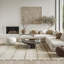 Tapis taupe moderne Ebern Designs Reimann-794224324