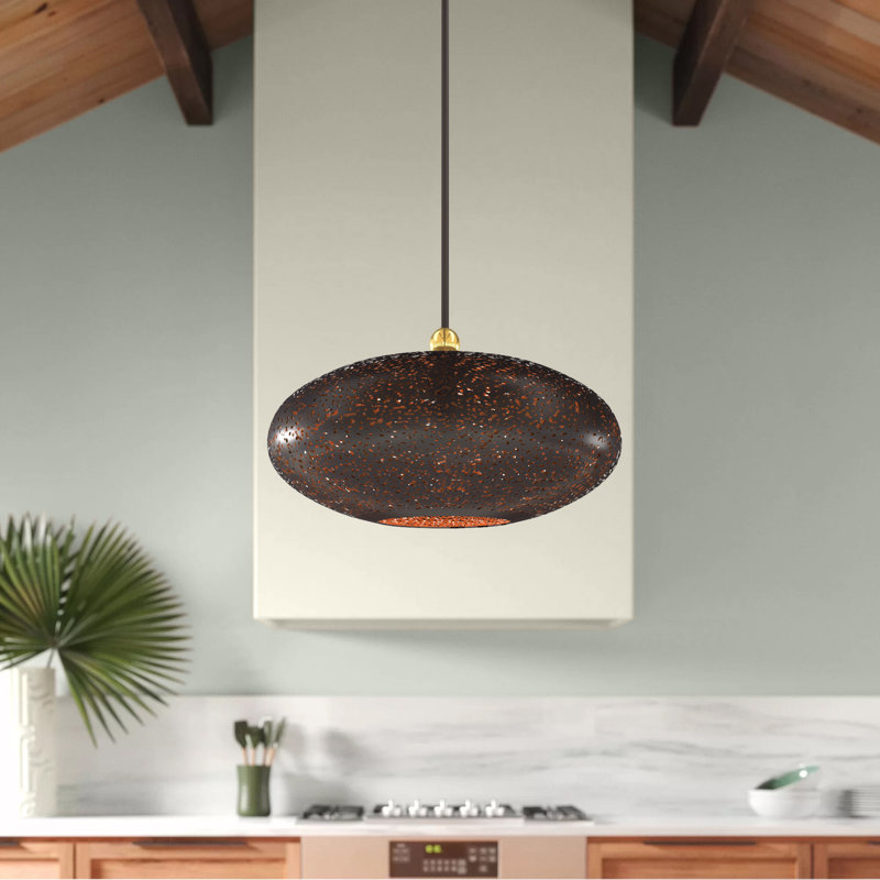 Bion - Light Bronze Pendant, Bronze, 52.5"H x 24"W x 24"D