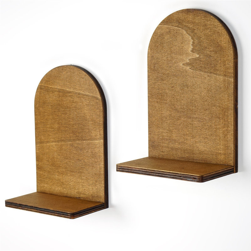 Locelso 100% PLYWOOD Floating Shelf