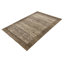 Tapis uni / rayé brun clair Desdemona-71186754