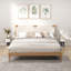 HOMCOM Bedside Tables Set of 2 Nightstands for Bedroom Living Room-1751931973