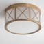 Plafonnier encastré tambour 2 lumières Baity-206826095
