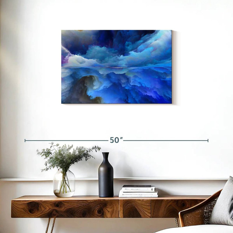 Avery Abstract Sky, 20" H x 30" W