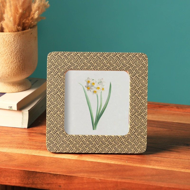 Photo Frame | Handmade Round Corner Resin Picture Frame, 5" x 7"