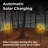Matte Black Solar Powered Integrated LED Pathway Light Pack