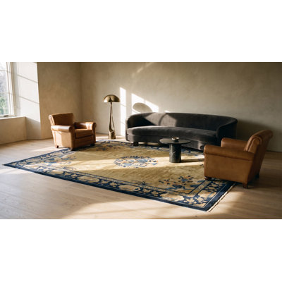 Tapis antique antique de Pékin