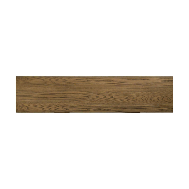Bedford Media Console-Warm Natural Oak