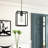 1 - Light Matte Black Lantern Pendant