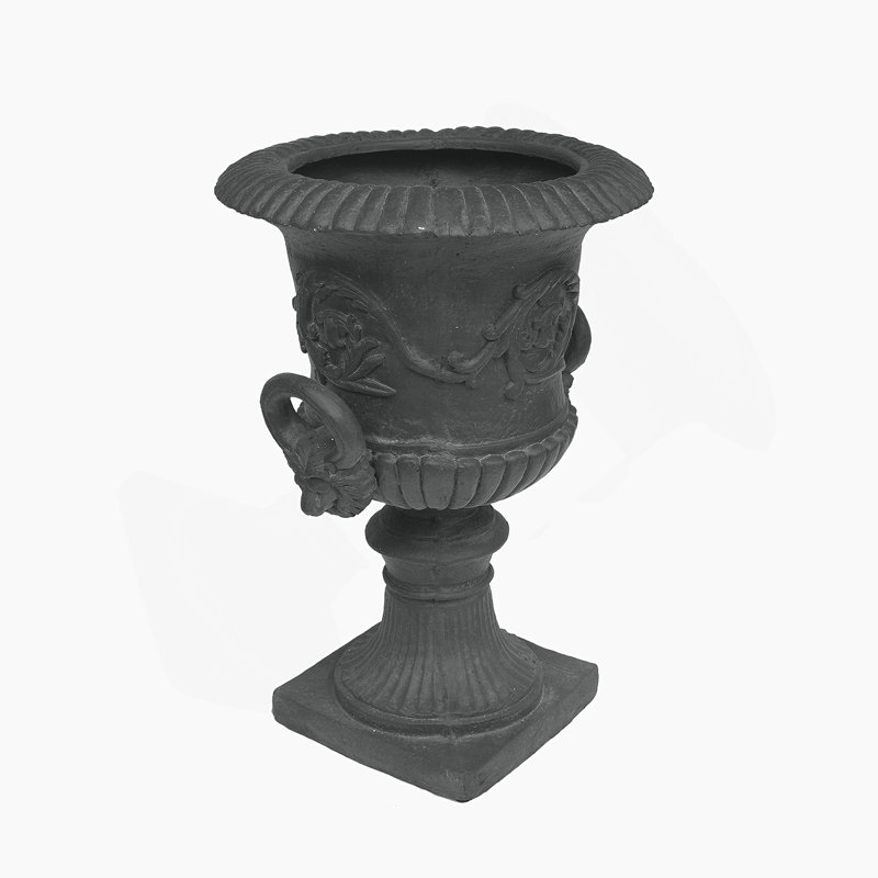 MGO GARDEN URN PLANTER, Antique Gray