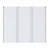 12" Bathroom Side Cabinet, 3-Soft Close Doors, Float Mounting Design, 12*3-2051014846