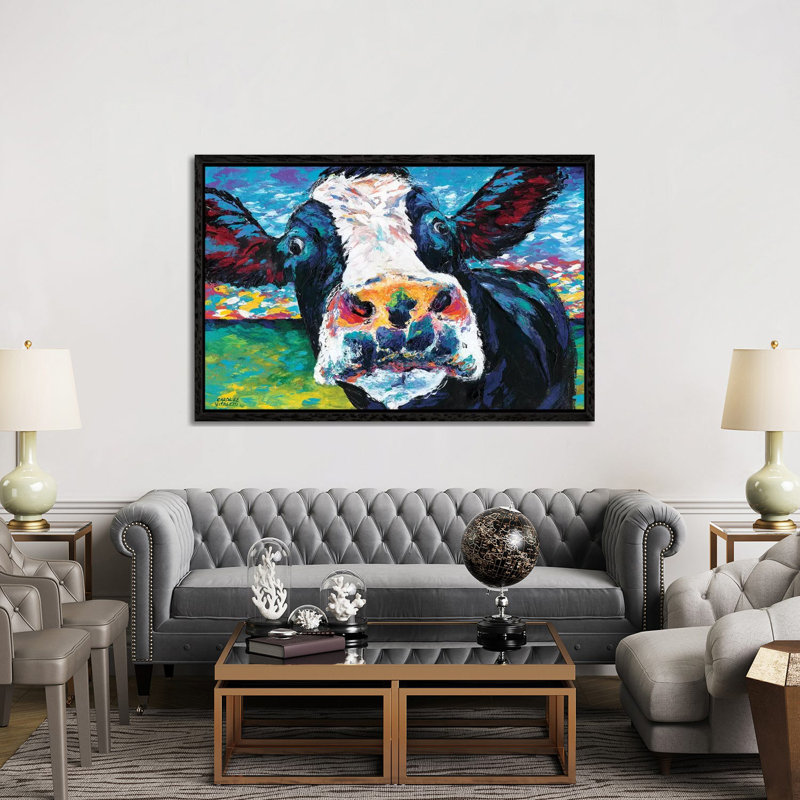 Carolee Vitaletti - Print on Canvas, 152.5 cm H x 101.5 cm W, Black Floater Framed