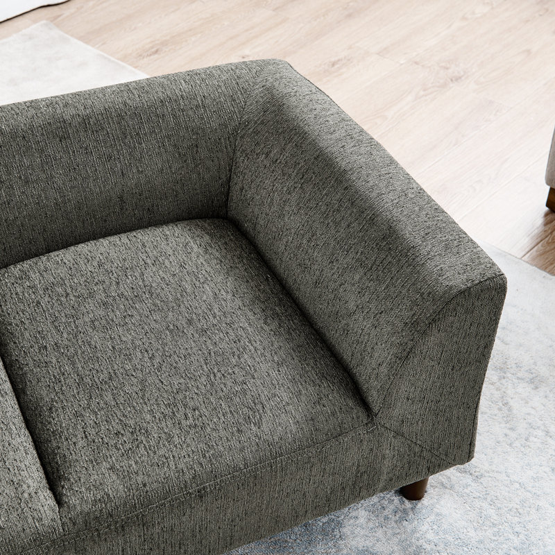 Modern Dark Grey Pet For Large Canines, With , And Cozy Cushion Dogs - Grey, Rectangular Stain- Cover, Dark Gray
