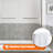 56–60 In. W X 72 In. H Framed Double Sliding Shower Door In Brushed Nickel With 1/4 In.(6mm) Clear Tempered Glass-124502223