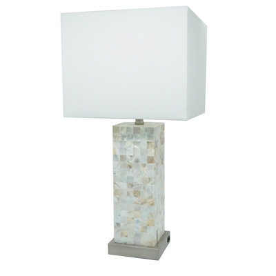 Izar Marble Bedside Table Lamp