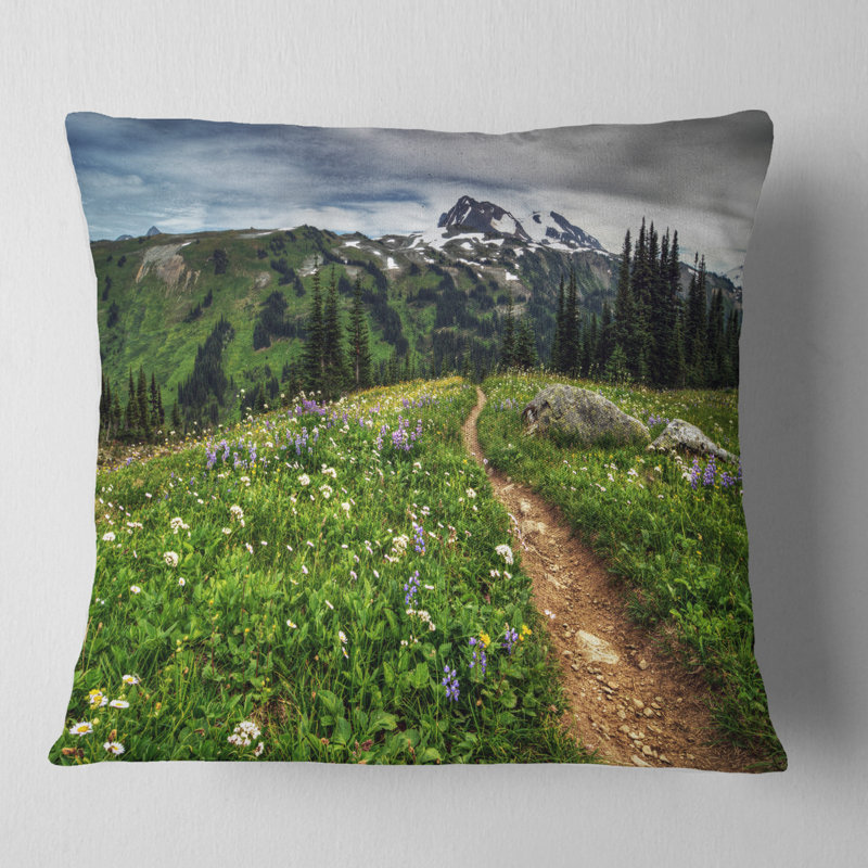 Landscape Throw Pillow, 18" x 18", Throw Pillow