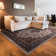 Emanuel Traditional Machine Woven Flatweave Cream and Rust Area Rug with Non Skid Backing