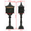 Poindexter Clementina Locking Pillar Box-69847109