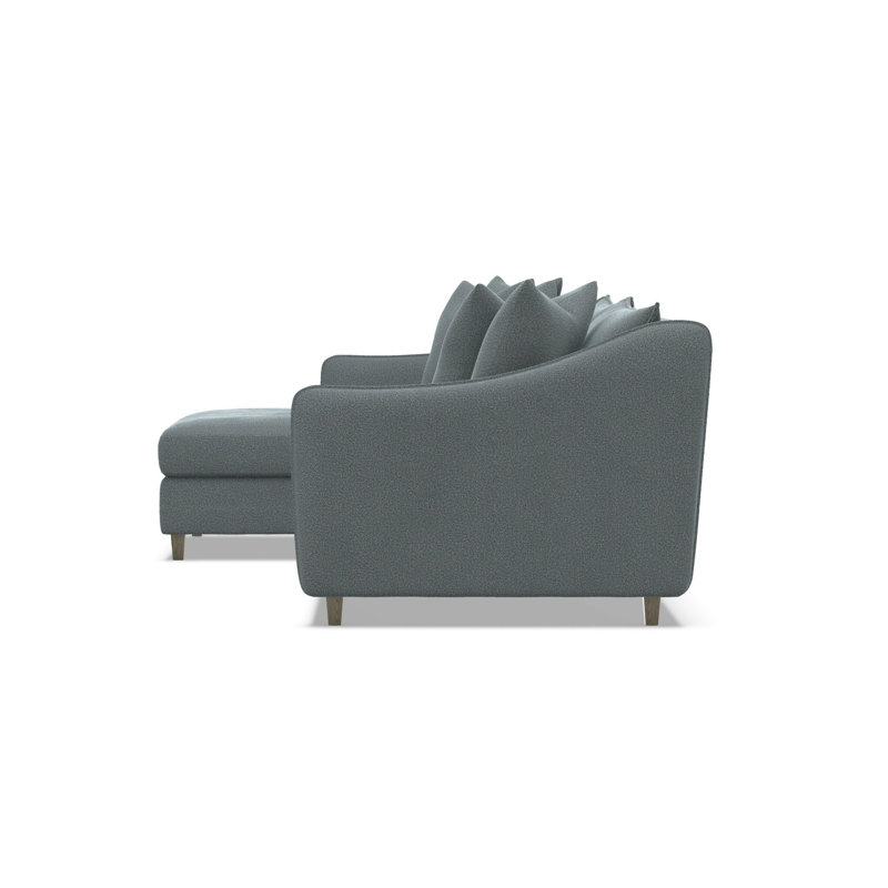 Joli 2 Pc Fabric Sectional, 1592-110