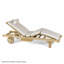28.35'' Outdoor Chaise Lounge