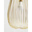 Hertel 1 - Light Gold Teardrop Pendant