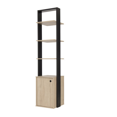 Laylah 200cm H x 48cm W Etagere Bookcase