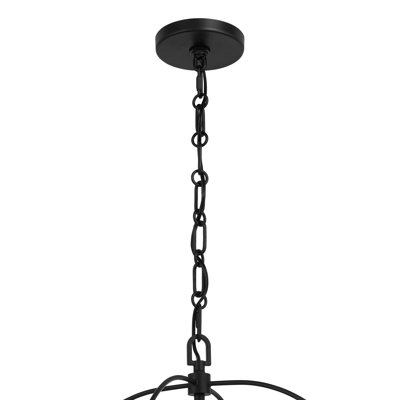 Ashlay 4-Light Hubbs in Matte Black