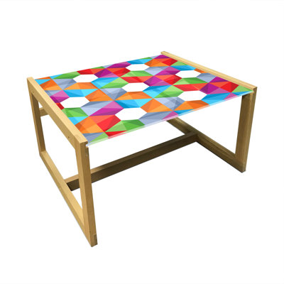 Jahdon Trestle Coffee Table