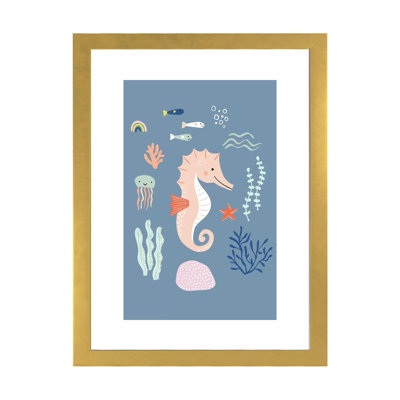 «Under the Sea IV» par Caroline Alfreds - impression d'art graphique