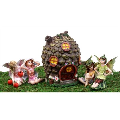 Piqua Enchanted 5 Piece Fairy Garden Set -  August Grove®, 9D0AFE06029F45399EBF83D86CCCB6AF