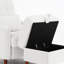 Upholstered Corduroy Armchair With Footstool-709766326