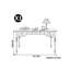 Bureau de style français exquis-672301644