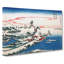 Snow On New Years Day At Susaki by Utagawa Hiroshige - Wrapped Canvas-55318670