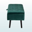 Banc de rangement en velours Quain H 15,76 po x l 42,2 po x P 15,42 po Quain-1142481387