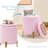 Round Velvet Ottoman with Storage-841473877