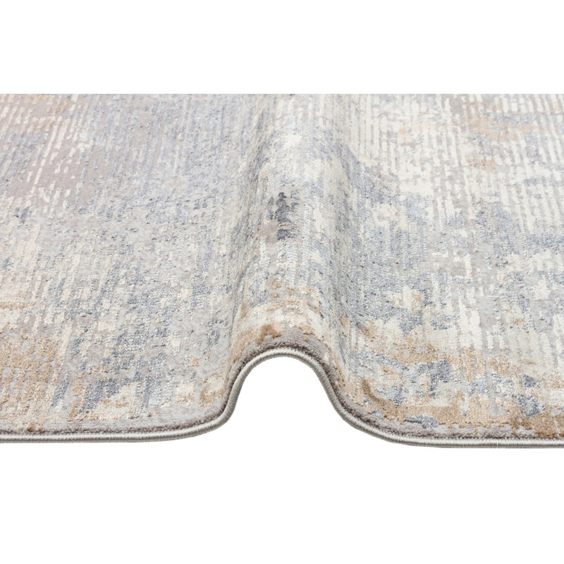 Compas Abstract Area Rug, Runner 80 x 240cm