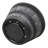  Timberline Barrel-Style Round Planter, Black, 18in