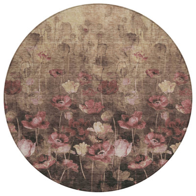 Tapis rond 8 po