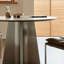 Table ronde Mid-Century en pierre frittée-129488060