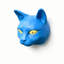 Mangeoire suspendue Blue Head avec calendrier, idéale pour décorer un arbre, une cour ou un jardin et nourrir la faune de votre jardin.